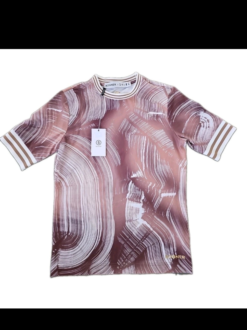 Bogner x Skirl Palene Top Stretch Women's Sz 38 Or 8 US, Nwt